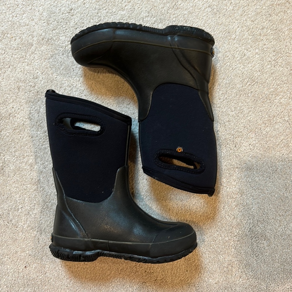 Bogs, black Kids size 1